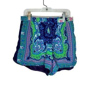 Lovers + Friends Paisley Scarf Print Shorts Size Small‎